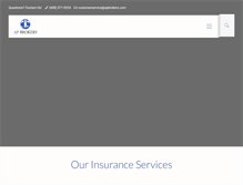 Tablet Screenshot of apbrokers.com
